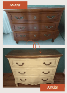 Relooking d'une commode